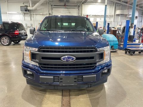 Blue Jeans Ford F150 XL Regular Cab.  Click to enlarge.