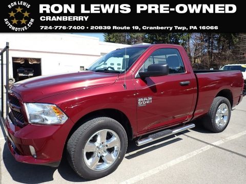 Delmonico Red Pearl Ram 1500 Classic Express Regular Cab 4x4.  Click to enlarge.
