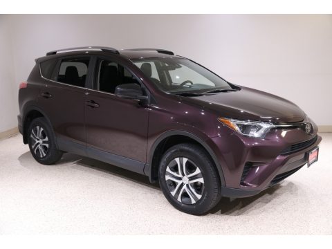 Black Toyota RAV4 LE.  Click to enlarge.
