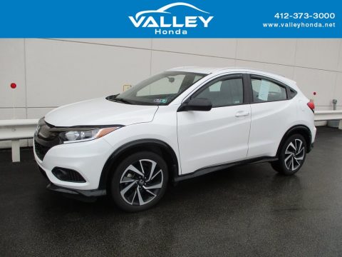 Platinum White Pearl Honda HR-V Sport AWD. Click to enlarge. Platinum White Pearl Honda HR-V Sport AWD. Click to enlarge.