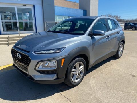 Sonic Silver Hyundai Kona SE.  Click to enlarge.