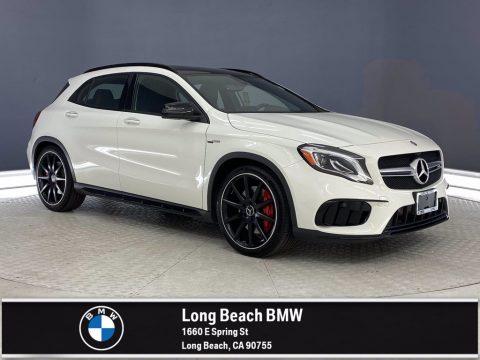 Cirrus White Mercedes-Benz GLA AMG 45 4Matic.  Click to enlarge.