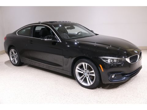 Jet Black BMW 4 Series 430i xDrive Coupe.  Click to enlarge.