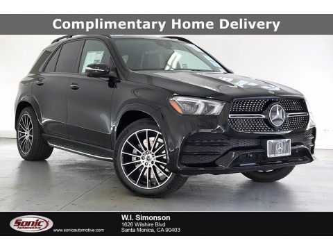 Black Mercedes-Benz GLE 350.  Click to enlarge.