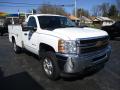 Front 3/4 View of 2013 Chevrolet Silverado 2500HD LT Regular Cab Chassis #5
