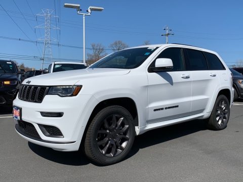 Bright White Jeep Grand Cherokee High Altitude 4x4.  Click to enlarge.