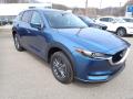 Front 3/4 View of 2021 Mazda CX-5 Touring AWD #3