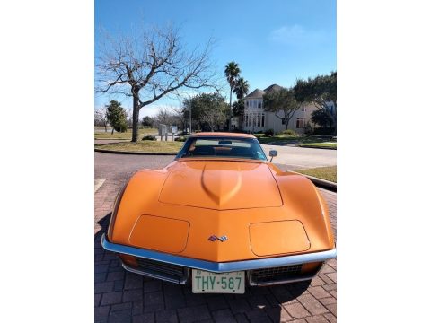 Ontario Orange Chevrolet Corvette Stingray Coupe.  Click to enlarge.