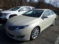 Front 3/4 View of 2016 Lincoln MKZ 2.0 AWD #1