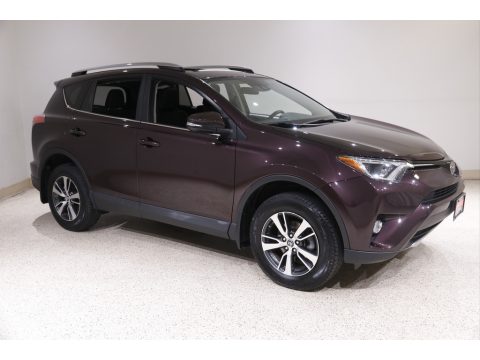 Black Toyota RAV4 XLE AWD.  Click to enlarge.