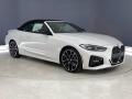 Front 3/4 View of 2021 BMW 4 Series 430i Convertible #27