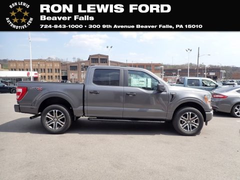 Carbonized Gray Ford F150 STX SuperCrew 4x4.  Click to enlarge.