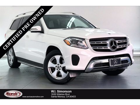 Polar White Mercedes-Benz GLS 450 4Matic.  Click to enlarge.