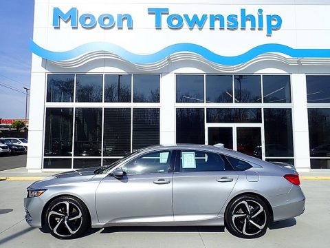 Lunar Silver Metallic Honda Accord Sport Sedan.  Click to enlarge.