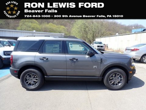 Carbonized Gray Metallic Ford Bronco Sport Big Bend 4x4.  Click to enlarge.