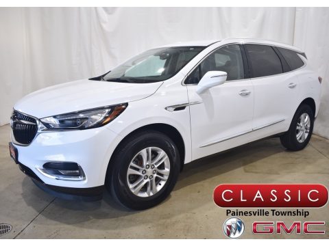 Summit White Buick Enclave Essence AWD.  Click to enlarge.