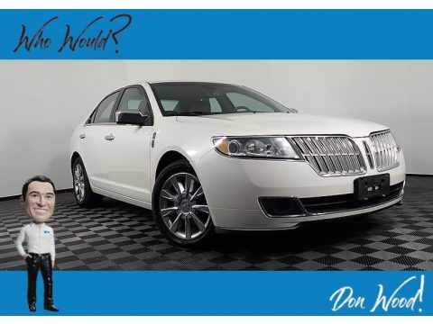 White Platinum Tri-Coat Lincoln MKZ FWD.  Click to enlarge.