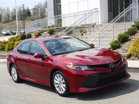 Ruby Flare Pearl Toyota Camry LE.  Click to enlarge.