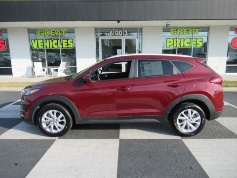 Gemstone Red Hyundai Tucson Value.  Click to enlarge.