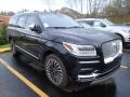 Front 3/4 View of 2019 Lincoln Navigator L Black Label 4x4 #5