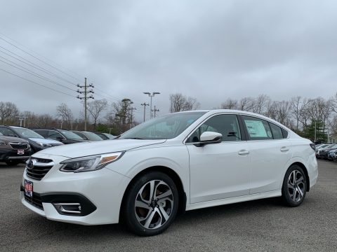 Crystal White Pearl Subaru Legacy Limited.  Click to enlarge.