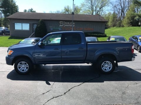 Blue Marlin Pearl Toyota Tundra SR5 Double Cab 4x4.  Click to enlarge.