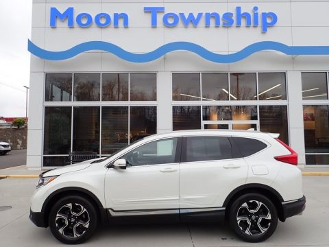 White Diamond Pearl Honda CR-V Touring AWD. Click to enlarge. White Diamond Pearl Honda CR-V Touring AWD. Click to enlarge.