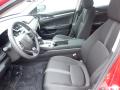 Front Seat of 2021 Honda Civic LX Sedan #8