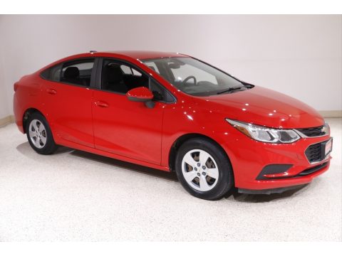 Red Hot Chevrolet Cruze LS.  Click to enlarge.