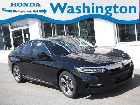 Crystal Black Pearl Honda Accord EX-L Sedan.  Click to enlarge.