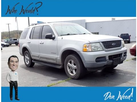 Silver Frost Metallic Ford Explorer XLT 4x4.  Click to enlarge.