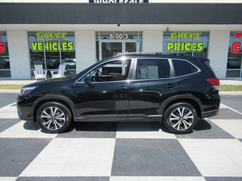 Crystal Black Silica Subaru Forester 2.5i Limited.  Click to enlarge.