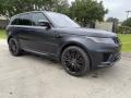 Front 3/4 View of 2021 Land Rover Range Rover Sport Autobiography #9