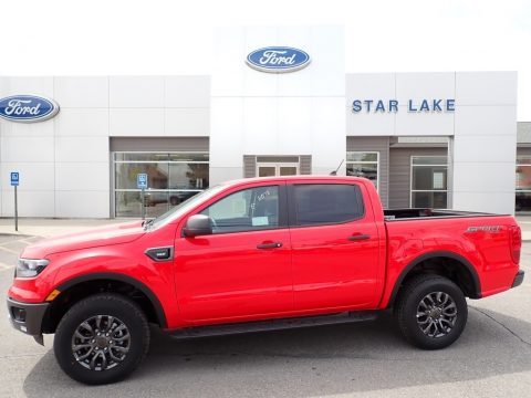 Race Red Ford Ranger XLT SuperCrew 4x4.  Click to enlarge.