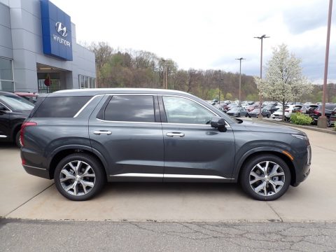 Steel Graphite Hyundai Palisade Limited AWD.  Click to enlarge.