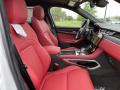  2021 Jaguar F-PACE Ebony/Mars Red Interior #3