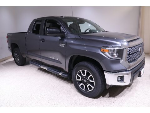 Magnetic Gray Metallic Toyota Tundra SR5 Double Cab 4x4.  Click to enlarge.