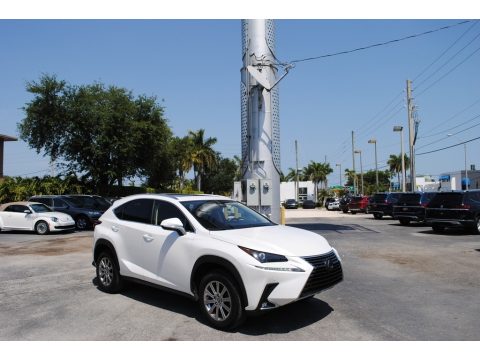 Eminent White Pearl Lexus NX 300.  Click to enlarge.