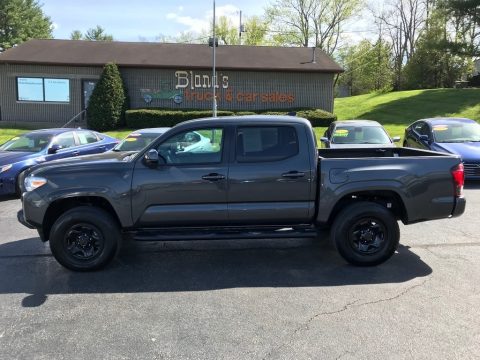Magnetic Gray Metallic Toyota Tacoma SR Double Cab 4x4.  Click to enlarge.