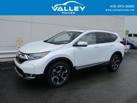 Platinum White Pearl Honda CR-V Touring AWD. Click to enlarge. Platinum White Pearl Honda CR-V Touring AWD. Click to enlarge.