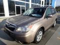 Front 3/4 View of 2015 Subaru Forester 2.5i Premium #8