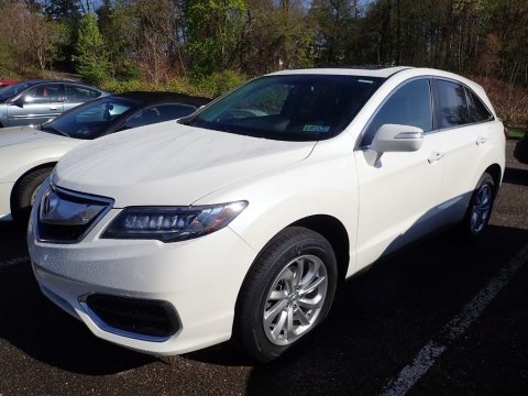 White Diamond Pearl Acura RDX FWD Technology.  Click to enlarge.