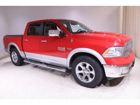 Flame Red Ram 1500 Laramie Crew Cab 4x4. Click to enlarge. Flame Red Ram 1500 Laramie Crew Cab 4x4. Click to enlarge.