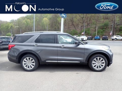 Carbonized Gray Metallic Ford Explorer Limited 4WD.  Click to enlarge.