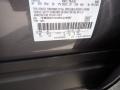 Ford Color Code MZ Carbonized Gray Metallic #12