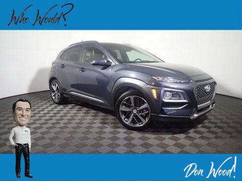 Thunder Gray Hyundai Kona Ultimate. Click to enlarge. Thunder Gray Hyundai Kona Ultimate. Click to enlarge.