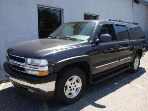 Dark Gray Metallic Chevrolet Suburban LT 1500 4x4.  Click to enlarge.