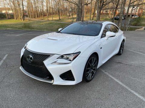 Ultra White Lexus RC F.  Click to enlarge.