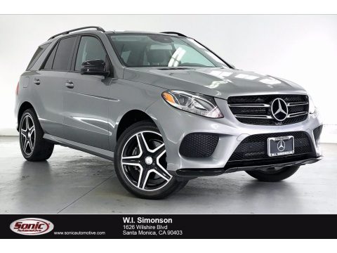 Palladium Silver Metallic Mercedes-Benz GLE 350.  Click to enlarge.