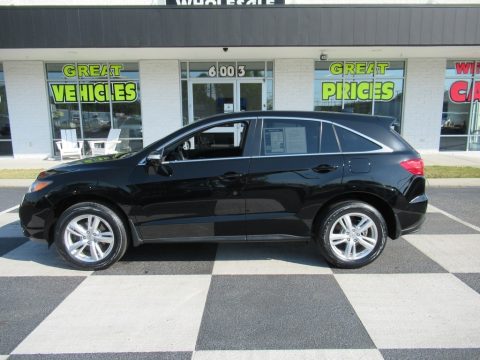 Crystal Black Pearl Acura RDX .  Click to enlarge.